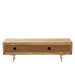 Tv Stand rattan mangohout naturel-TV-meubels-J-Line