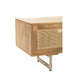 Tv Stand rattan mangohout naturel-TV-meubels-J-Line
