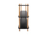 Vakkenkast Simplicity - Bamboe Zwart - Small - 80x30x82,5cm-Vakkenkasten-Leitmotiv