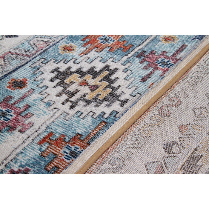 Vloerkleed Maggio B Lichtblauw 160x230cm-Rechthoekige vloerkleden-Spits