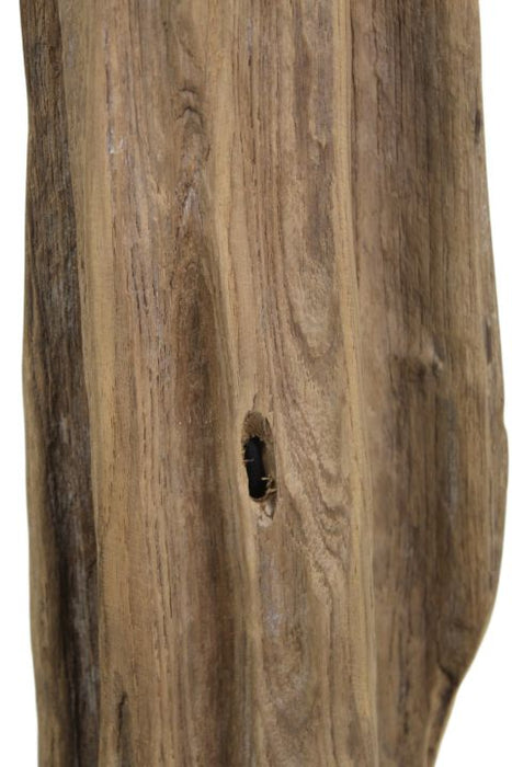 Vloerlamp Abstract-35x35x140-Naturel-Teak-Lampenvoeten-HSM Collection