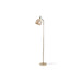 Vloerlamp Floor Lamp Smart - Bruin - 26x26x164cm-Vloerlampen-Leitmotiv