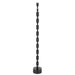Vloerlamp Gitaya - Zwart - Ã˜18x135cm-Lampenvoeten-Light & Living