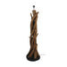 Vloerlamp Teak Root-40x40x130-Bruin/Zwart-Teak-Lampenvoeten-HSM Collection