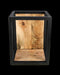 Wandbox Levels -25x18x35-Naturel/Zwart-Mango/Metaal-Wandplanken-HSM Collection