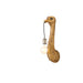 Wandlamp 18x15,5x57,5 cm STRUISVOGEL antiek brons-Wandlampen-Light & Living