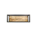 Wandplank Levels - 75x25 - mangohout/ijzer-Wandplanken-HSM Collection