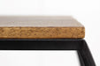 Wandtafel 3 Niveaus-90x25x80-Naturel/Zwart-Mango/Metaal-Consoletafels-HSM Collection