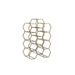 Wijnrek 12 flessen 30x18x46 cm SALBRIS antieke brons-Wijnrekken-Light & Living
