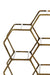 Wijnrek 12 flessen 30x18x46 cm SALBRIS antieke brons-Wijnrekken-Light & Living