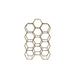 Wijnrek 12 flessen 30x18x46 cm SALBRIS antieke brons-Wijnrekken-Light & Living