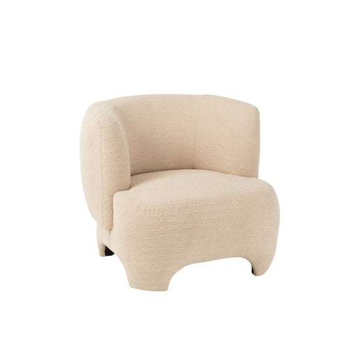 Zetel 1-zit gebreid tex/ht wit-1-Zitsbanken-J-Line