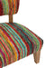 Zetel Chindi hout/textiel mix-Eetkamerstoelen-J-Line
