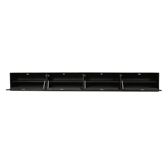 Zwevend tv meubel Madison Black | 240 cm-TV-meubels-Starfurn