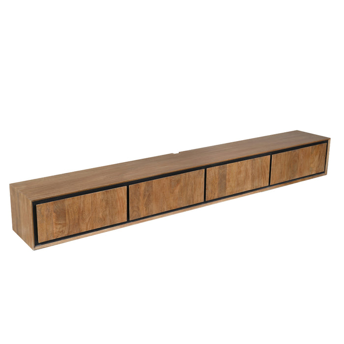 Zwevend tv meubel RichWood | 240 cm-TV-meubels-Starfurn