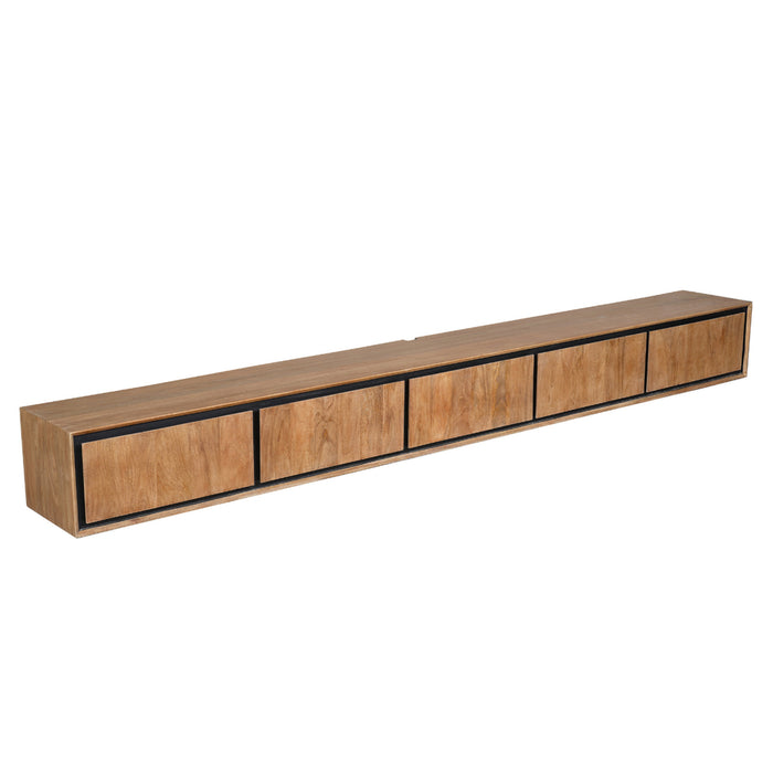 Zwevend tv meubel RichWood | 280 cm-TV-meubels-Starfurn
